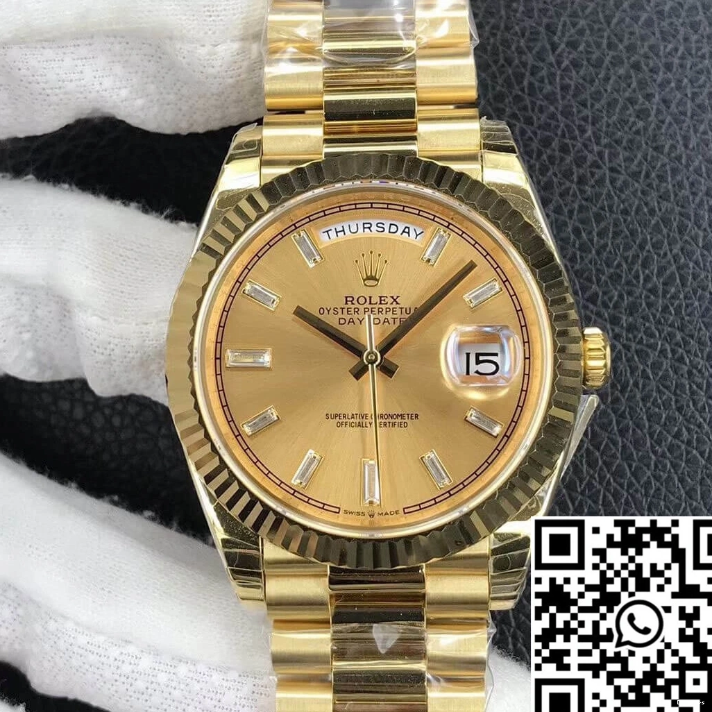 Rolex Factory Day Date Gold M228238-0005 Yellow EW 0313